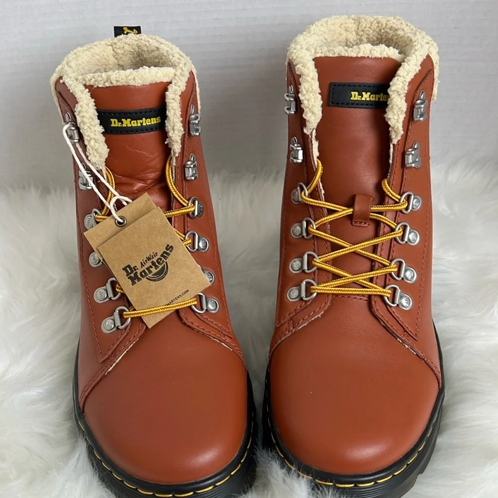 Dr. Martens Brown Lace Up Boots - Picture 4 of 4